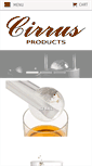 Mobile Screenshot of cirrusproducts.com